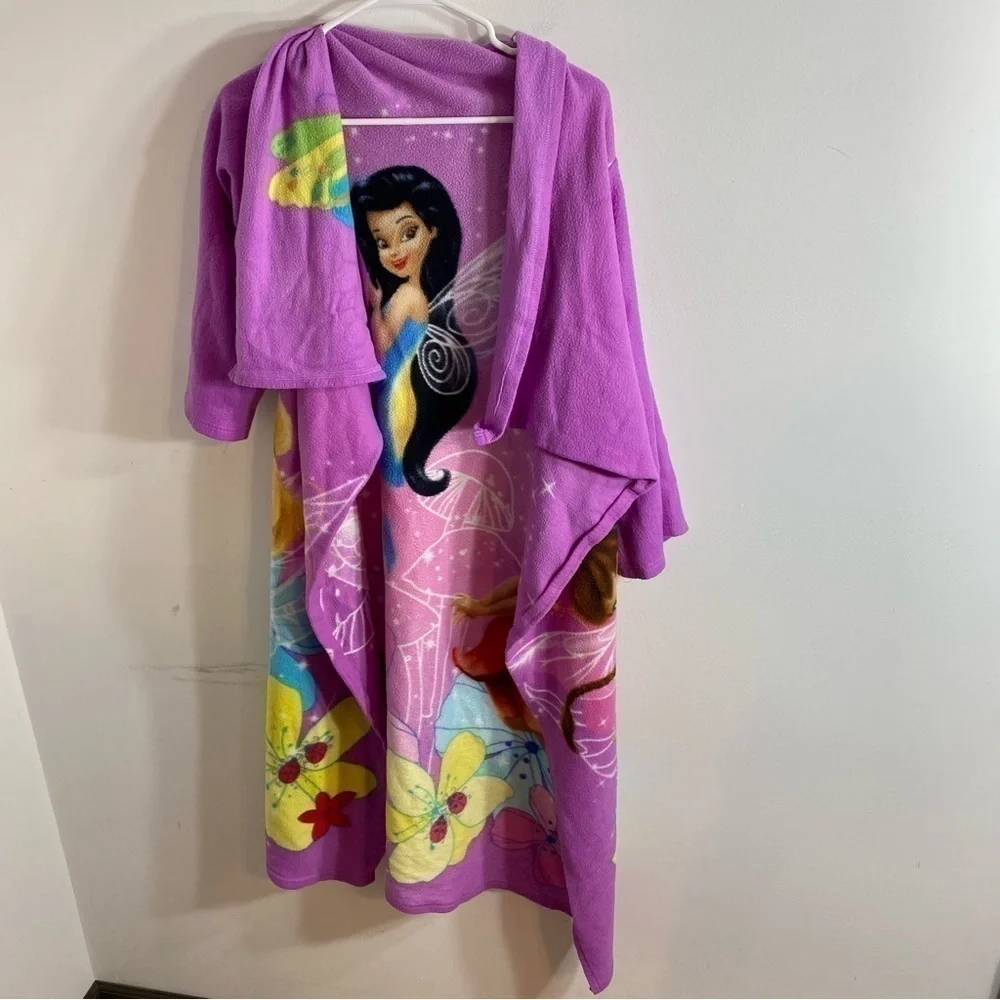 Disney Tinkerbell Fairies Slanket Wearable Blanket Purple